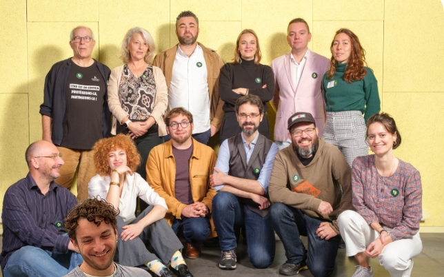 l'équipe de Bio Consom'acteurs aux Journées d'automne de la Bio, 2024