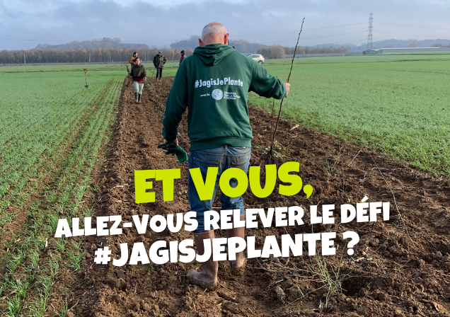 #JagisJePlante avec la Fondation pour la Nature et l'Homme